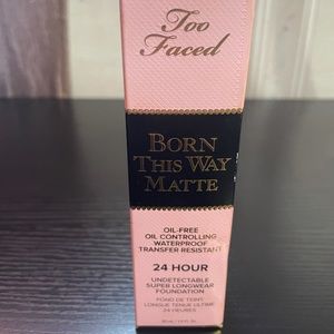 Toofaced born this way foundation in the color “chai”